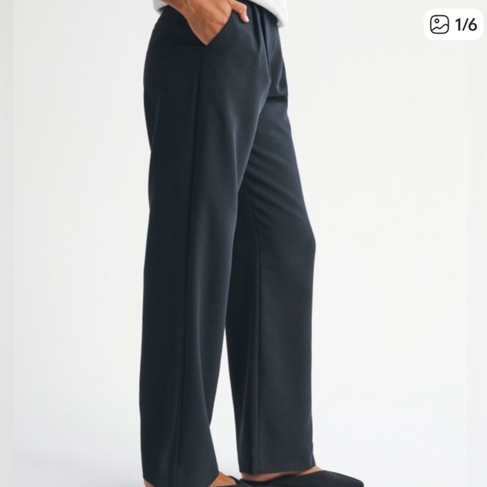 Curve love sloane tailored wide leg pant